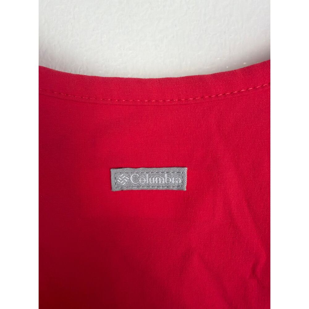 Columbia Women's Anytime Casual Dress Medium Pink Tank Stretch Athleisure - Picture 7 of 7